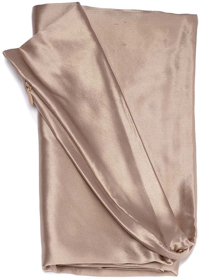 Hush Beige Silk Pillowcase-1