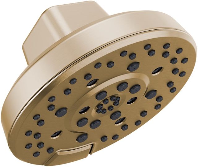 Brizo Levoir® Brilliance® Luxe Gold® H2OKINETIC® Round Multi-Function Showerhead-0