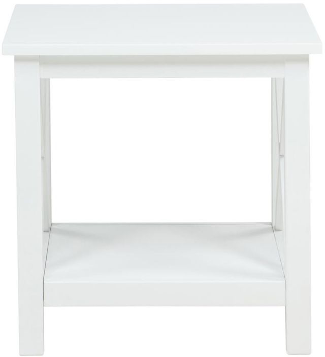 Coaster® Skyview 2-Piece White Rectangular Lift Top Coffee Table Set-3