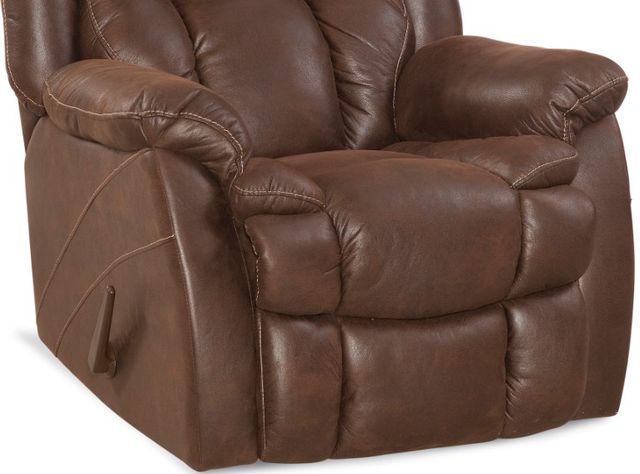 American Wholesale Furniture Patriot Chocolate Rocker Recliner-1