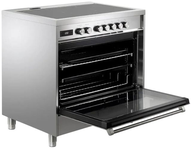 Verona® Ultima 36" Stainless Steel Pro Style Induction Range-2