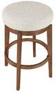 Homelegance® Lily Brown/White Swivel Bar Stool-3
