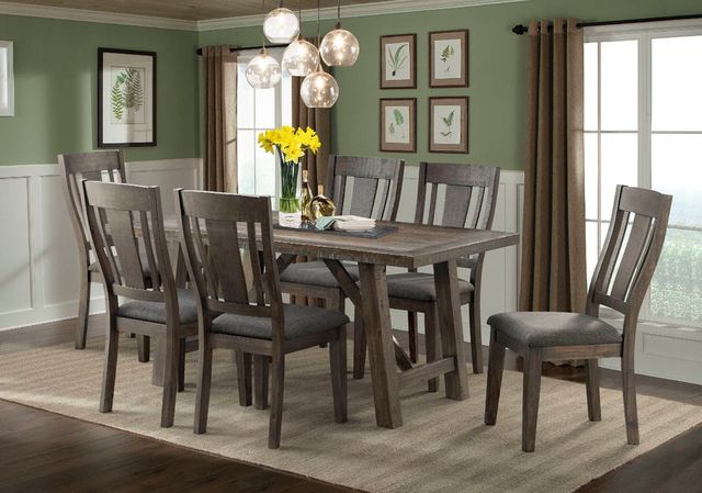 Elements International Cash 7-Piece Dining Table Set-0