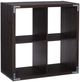 Linon Cody Espresso 4-Cube Storage Cabinet-5