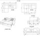 Global Furniture USA Light Gray/White Reversible Pull-Out Sofa Bed -5