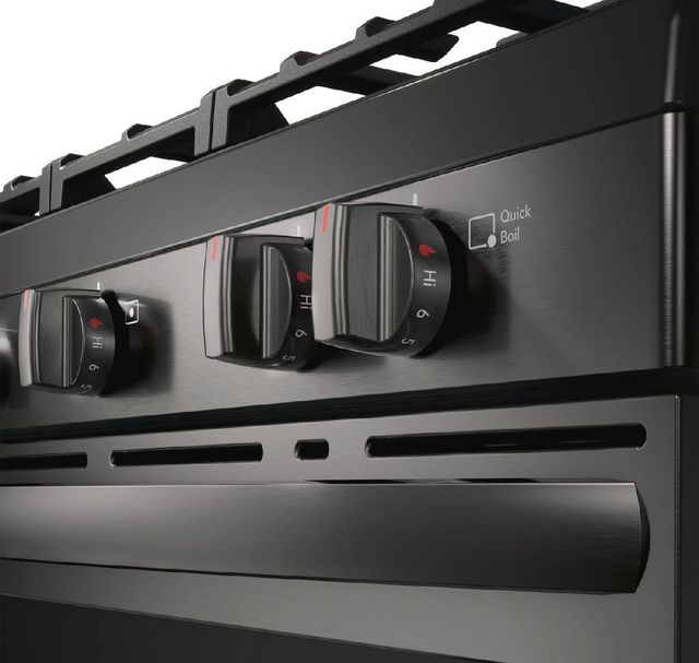 Frigidaire® 30" Smudge-Proof® Black Stainless Steel Freestanding Natural Gas Range-3