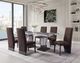 Global Furniture USA D12 Brown Dining Chair-4