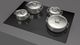 Fulgor® Milano 400 Series 30" Black Glass Induction Cooktop-4