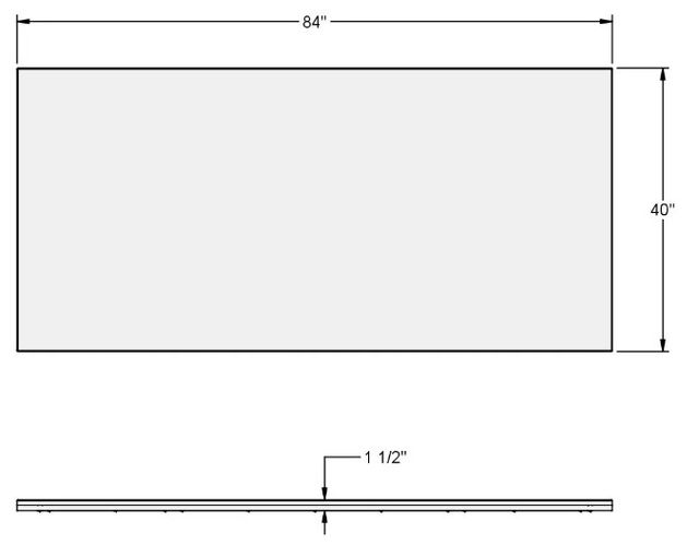 Amisco Customizable Nicholson Counter Table-3