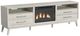 Elements International Westland Almond 82" Console with Fireplace Insert-0