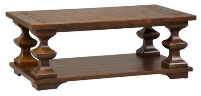 Liberty Furniture Sedona Kona Brown Cocktail Table-0