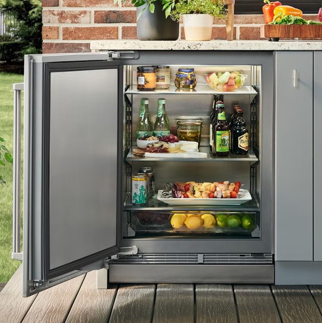 Sub-Zero® Designer 24" 5.4 Cu. Ft. Panel Ready Outdoor Under the Counter Refrigerator-3