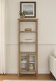Bernards Citrus Heights Brown Pier Cabinet-1