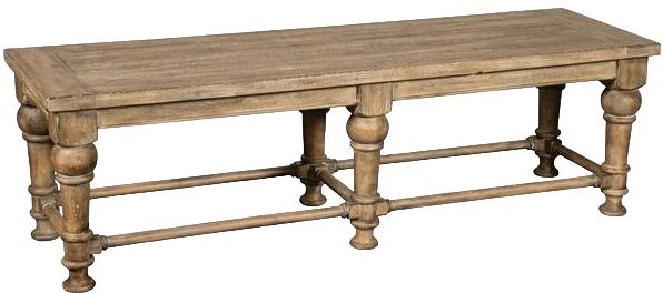Riverside Furniture Sonora Snowy Desert Dining Bench-0