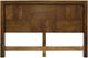 International Furniture Direct Walnut Reddish Brown Queen Panel Bed-2
