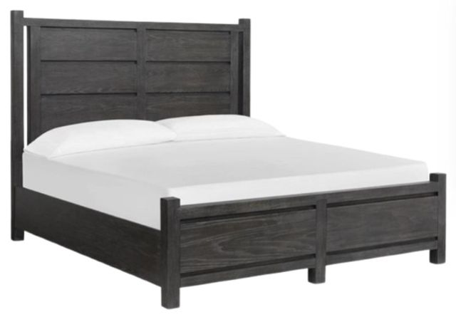 Magnussen Home® Plum Creek Ravenwood Black California King Panel Bed-0