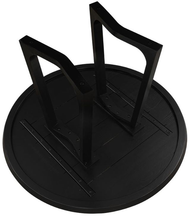 Moe's Home Collection Silas Black Ash Round Dining Table-3