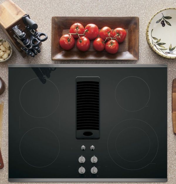 GE Profile 30" Stainless Steel Electric Cooktop