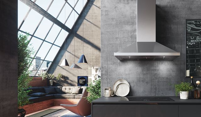 Faber Nova Pro 30" Stainless Steel Wall Mounted Range Hood-2