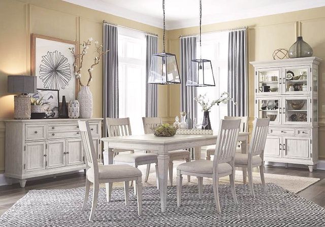 Magnussen Home® Newport Alabaster Dining Cabinet-1