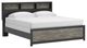 Signature Design by Ashley® Broachmyn Black/Gray King Bookcase Bed-0