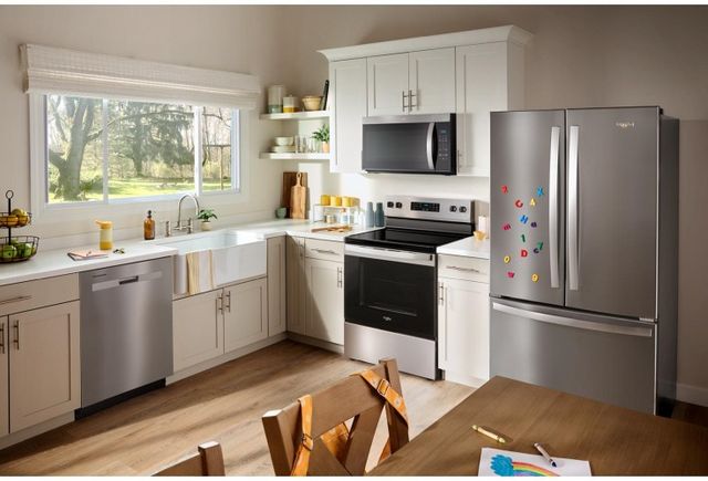 Whirlpool 30" Stainless Steel 1.7 cu. ft. Over the Range Microwave-9
