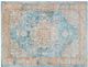 Olliix by Madison Park Lexington Blue/Cream/Terra 8' x 10' Pegasus Medallion Border Area Rug-0