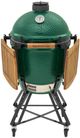 Big Green Egg® Large Egg 19" Green Freestanding Charcoal Grill with Original Kit-1