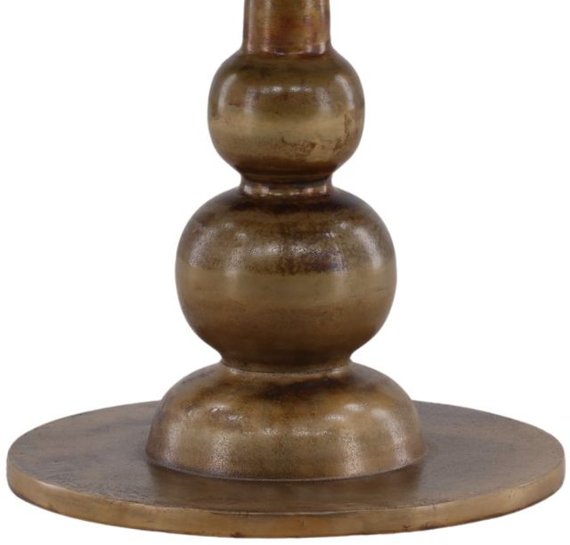 Dovetail Furniture Ansari Brass Bistro Table-2