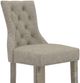 Canadel Champlain Shadow Washed Upholstered Fixed Stool -1