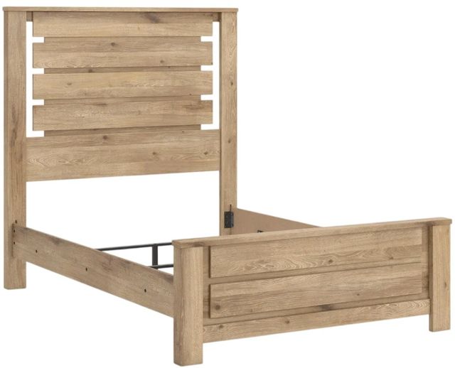 Benchcraft® Brozmont Tan Full Panel Bed-3