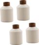 Dovetail Furniture Wrenley 4-Piece White Vase Set-0