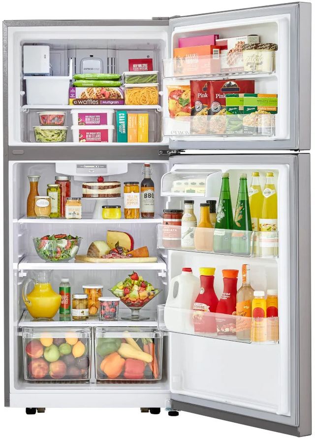 LG 30" 20.2 Cu. Ft. Stainless Steel Top Freezer Refrigerator-3