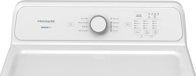 Frigidaire® 7 Cu. Ft. White Front Load Gas Dryer -3