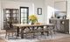 Legacy Classic XXX's and OOO's Amber Trestle Dining Table with Cocoa Base-1