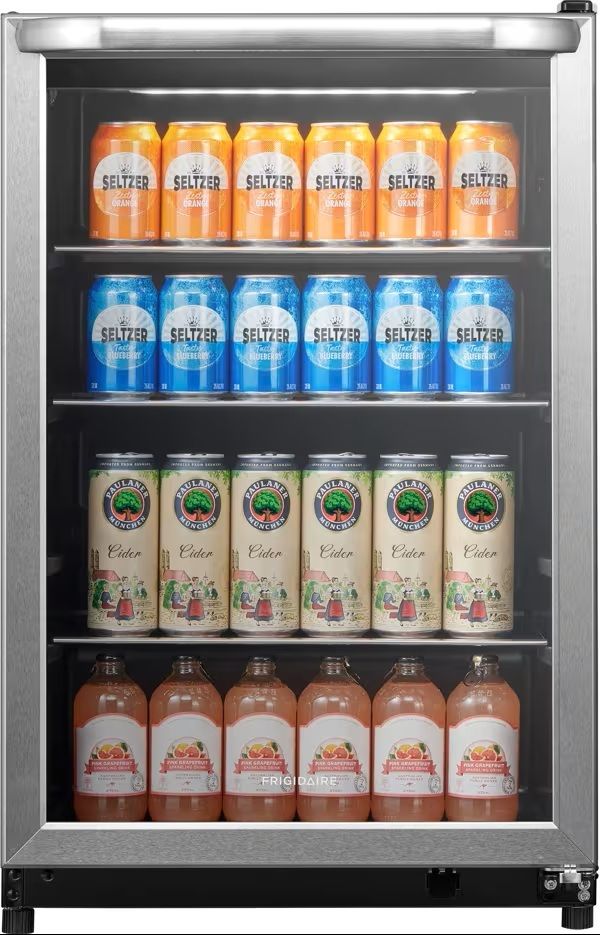  Frigidaire® 22" 4.6 Cu. Ft. Stainless Steel 144 Can Beverage Center-3