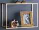 A & B Home 6-Piece Gold Gift Box Floating Wall Shelve and Decorative Accent Set-3