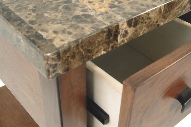 Signature Design by Ashley® Breegin Brown Chair Side End Table-4