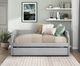 Homelegance® Shiloh Light Gray Youth Twin Daybed with Trundle-1