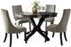 Mazin Furniture Mesa Espresso Dinette Table-1