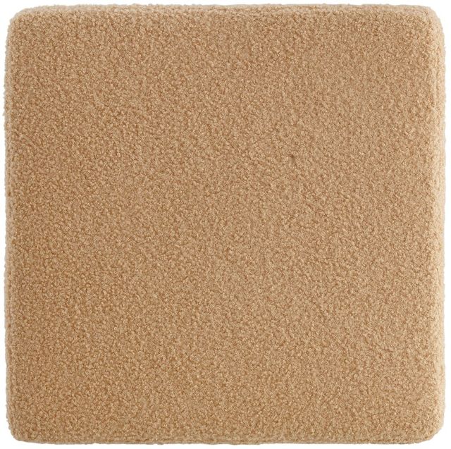 Linon Sunny Tan Square Storage Ottoman-4