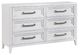 Coaster® Marielle Distressed White Dresser -0