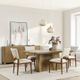 Classic Home Orlando Light Brown 71" Dining Table-1
