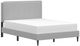 HH2 Home Emslie Light Gray Queen Upholstered Panel Bed-0
