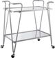 Linon Ellie Silver Bar Cart-0