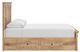 Signature Design by Ashley® Fenderport Tan Queen Panel Storage Bed-4