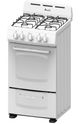 Avanti® 20" White Freestanding Gas Range-1
