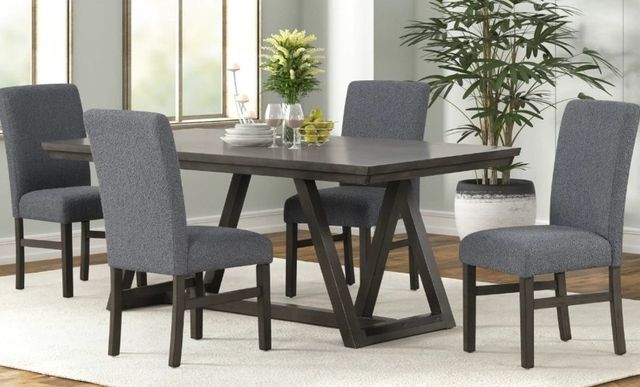 New Classic® Home Furnishings High Line 5-Piece Brown/Gray Dining Set-1