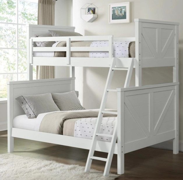Intercon Tahoe Sea Shell Youth Twin/Full Bunk Bed-1
