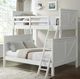 Intercon Tahoe Sea Shell Youth Twin/Full Bunk Bed-1